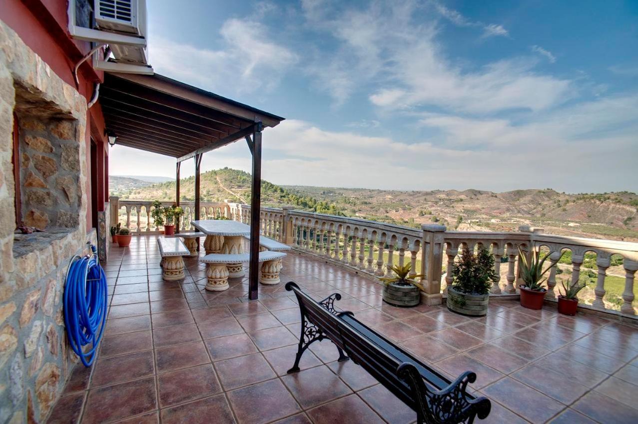 Casa Rural Mirador Del Salto Chella Ngoại thất bức ảnh